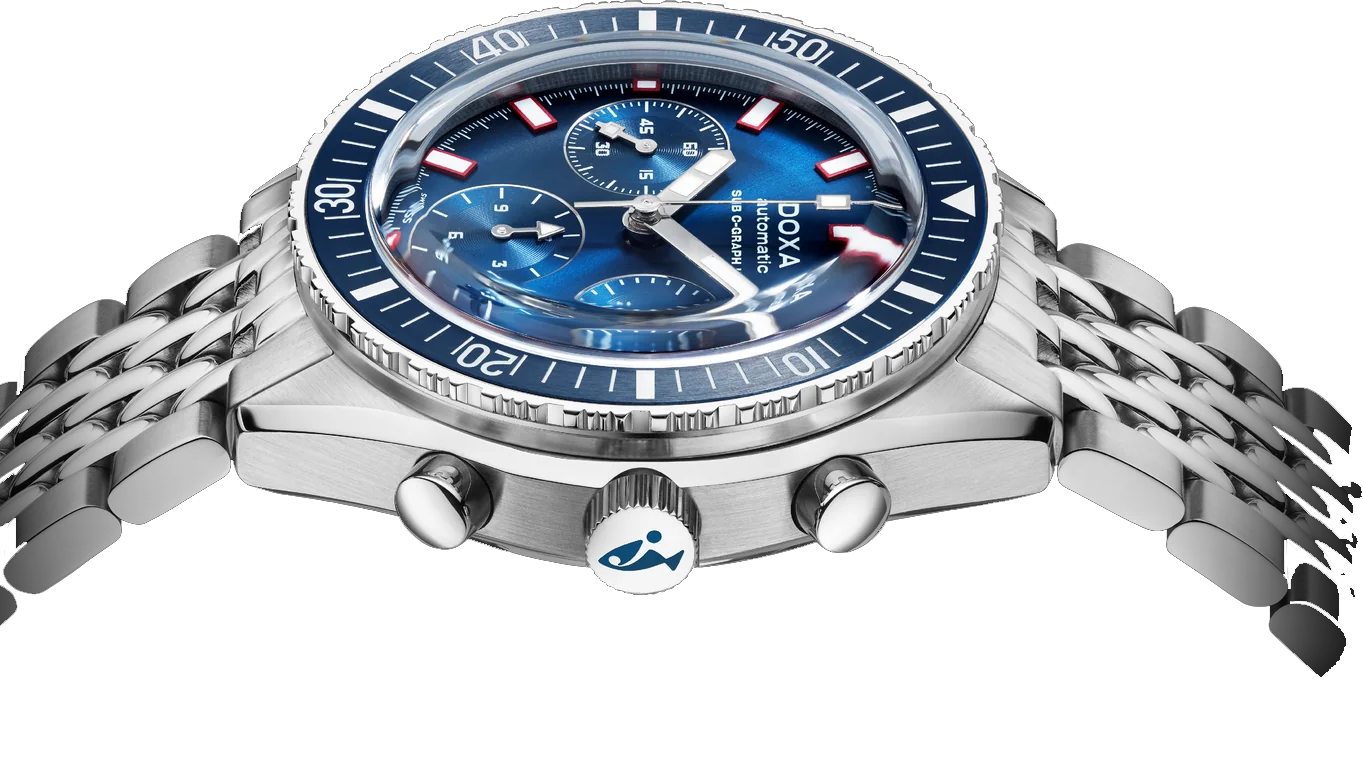 DOXA - SUB 200 C-GRAPH II Caribbean Navy blue 797.10.201.10