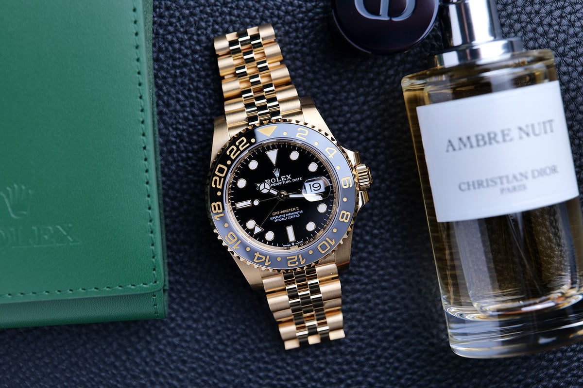 SOLD - PRE-OWNED Rolex GMT-Master II 126718GRNR