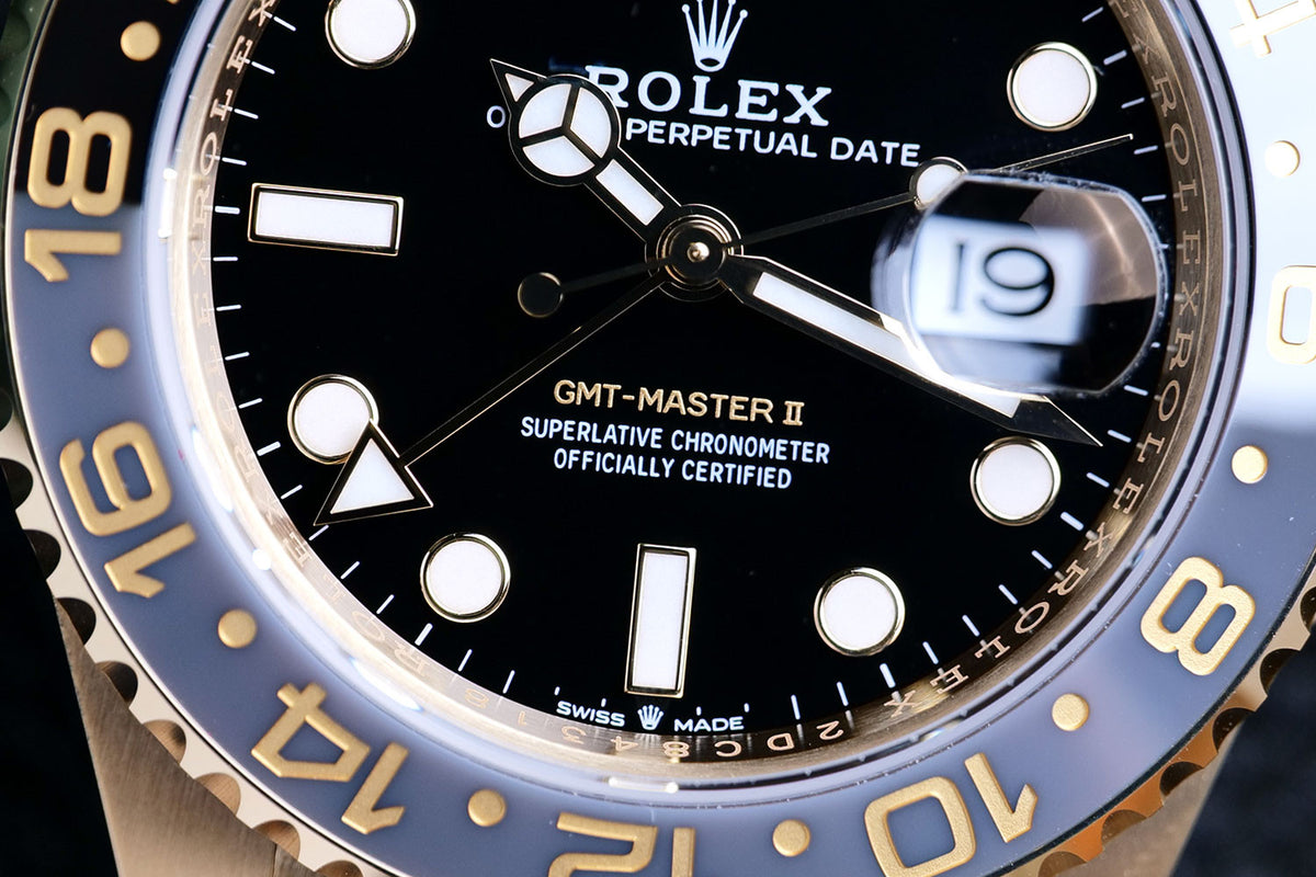SOLD - PRE-OWNED Rolex GMT-Master II 126718GRNR
