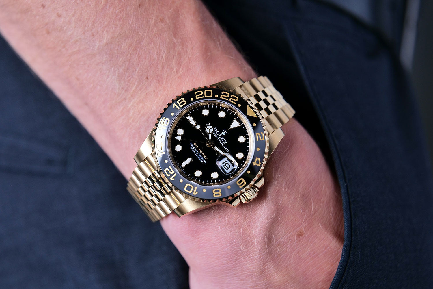 SOLD - PRE-OWNED Rolex GMT-Master II 126718GRNR