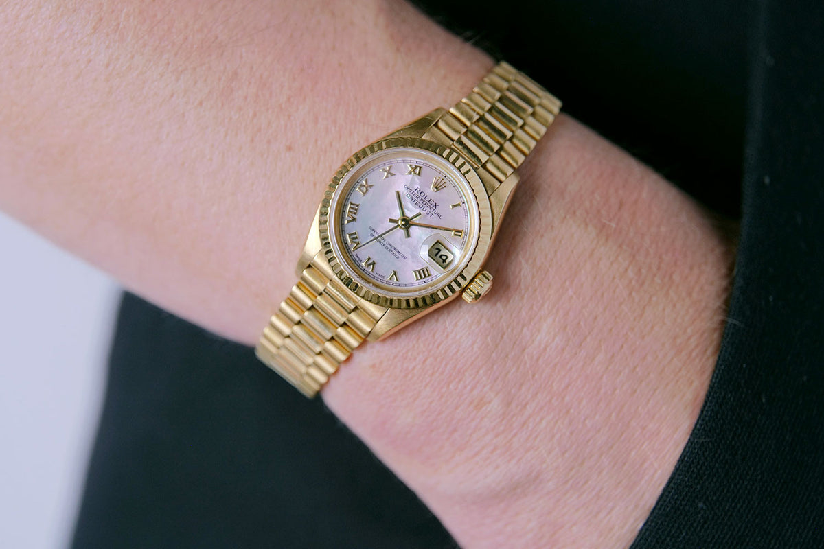 BEGAGNAD Rolex Oyster Perpetual Lady-Datejust Pärlemor 79178