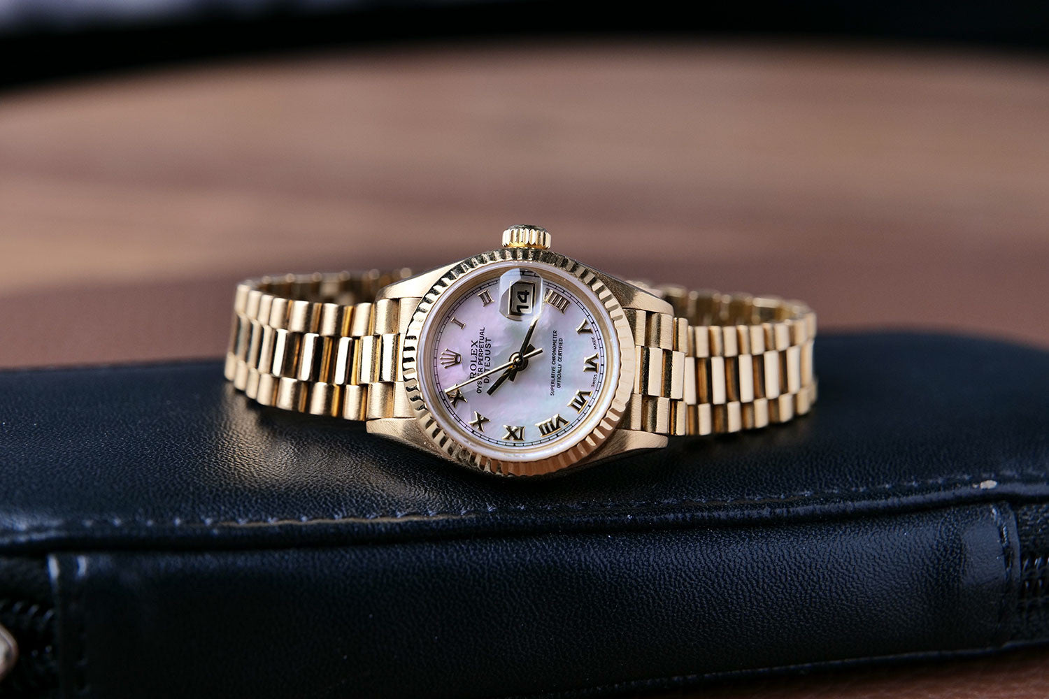 BEGAGNAD Rolex Oyster Perpetual Lady-Datejust Pärlemor 79178