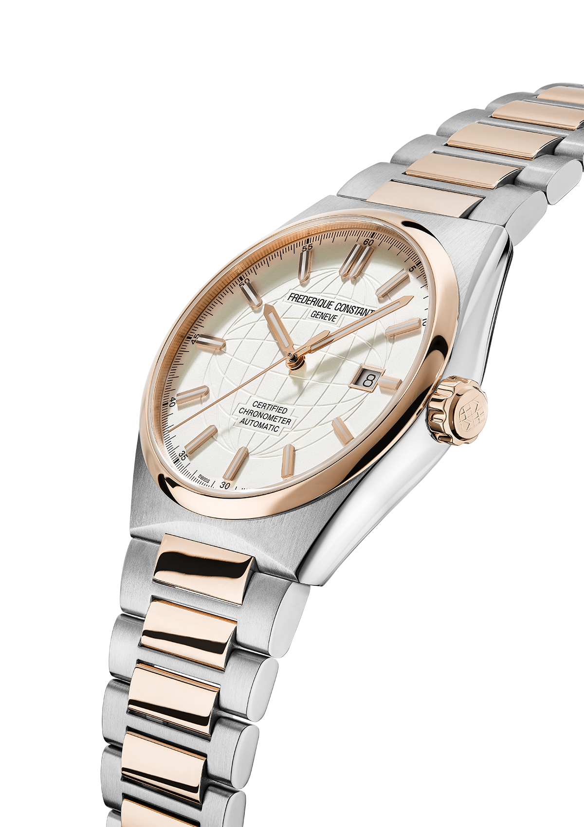 Frederique Constant Highlife Automatic COSC 41 mm Silver & rostfritt stål FC-303V4NH2B