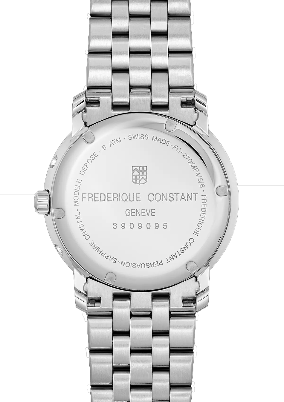 Frederique Constant Classics Index Business Timer 40mm Blue & Steel FC-270N4P6B