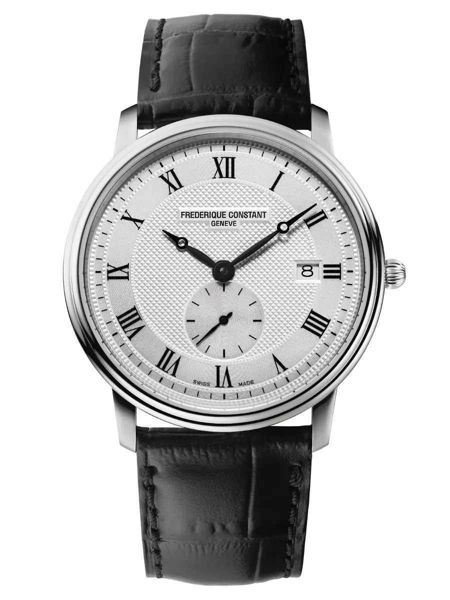 Frederique Constant Classics Slimline Small Second 37mm Stål FC-245M5S6