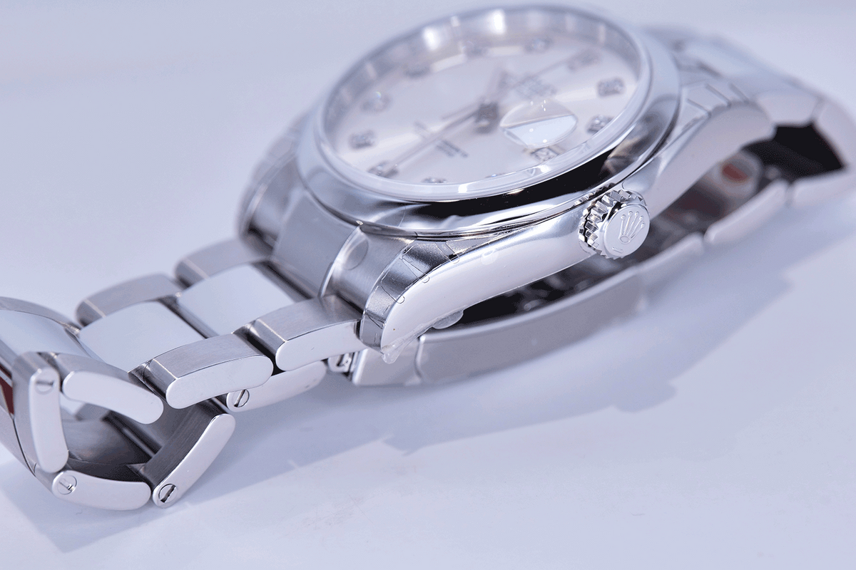 SÅLD - BEGAGNAD Rolex Datejust 36mm Stål och Silver 116200