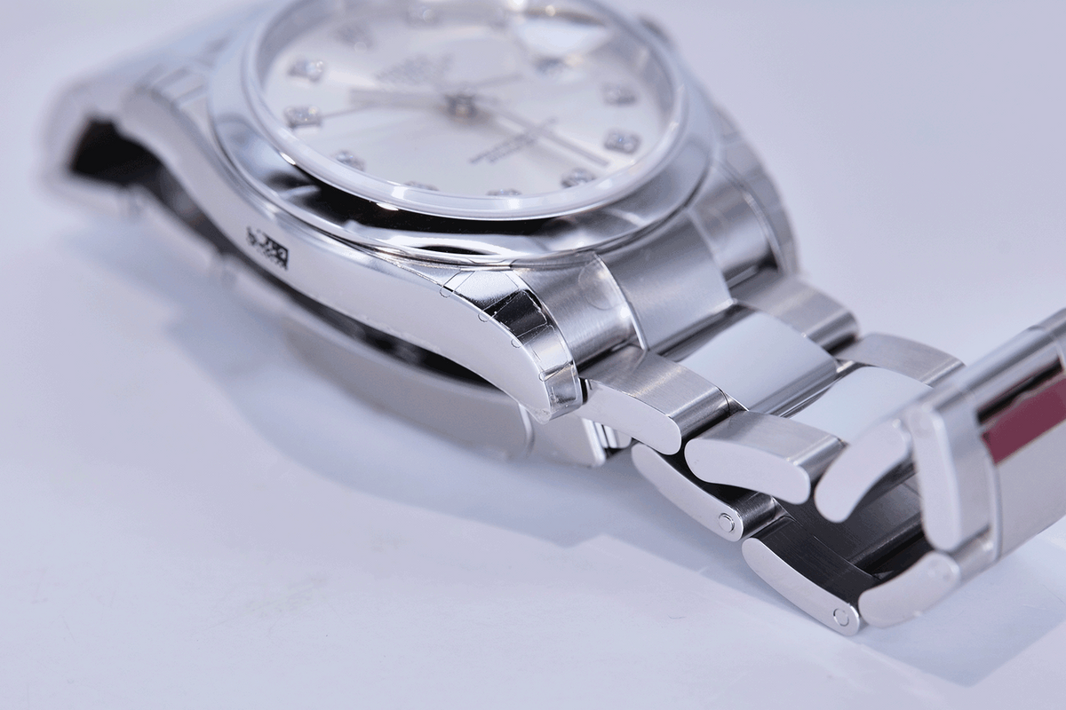 SÅLD - BEGAGNAD Rolex Datejust 36mm Stål och Silver 116200