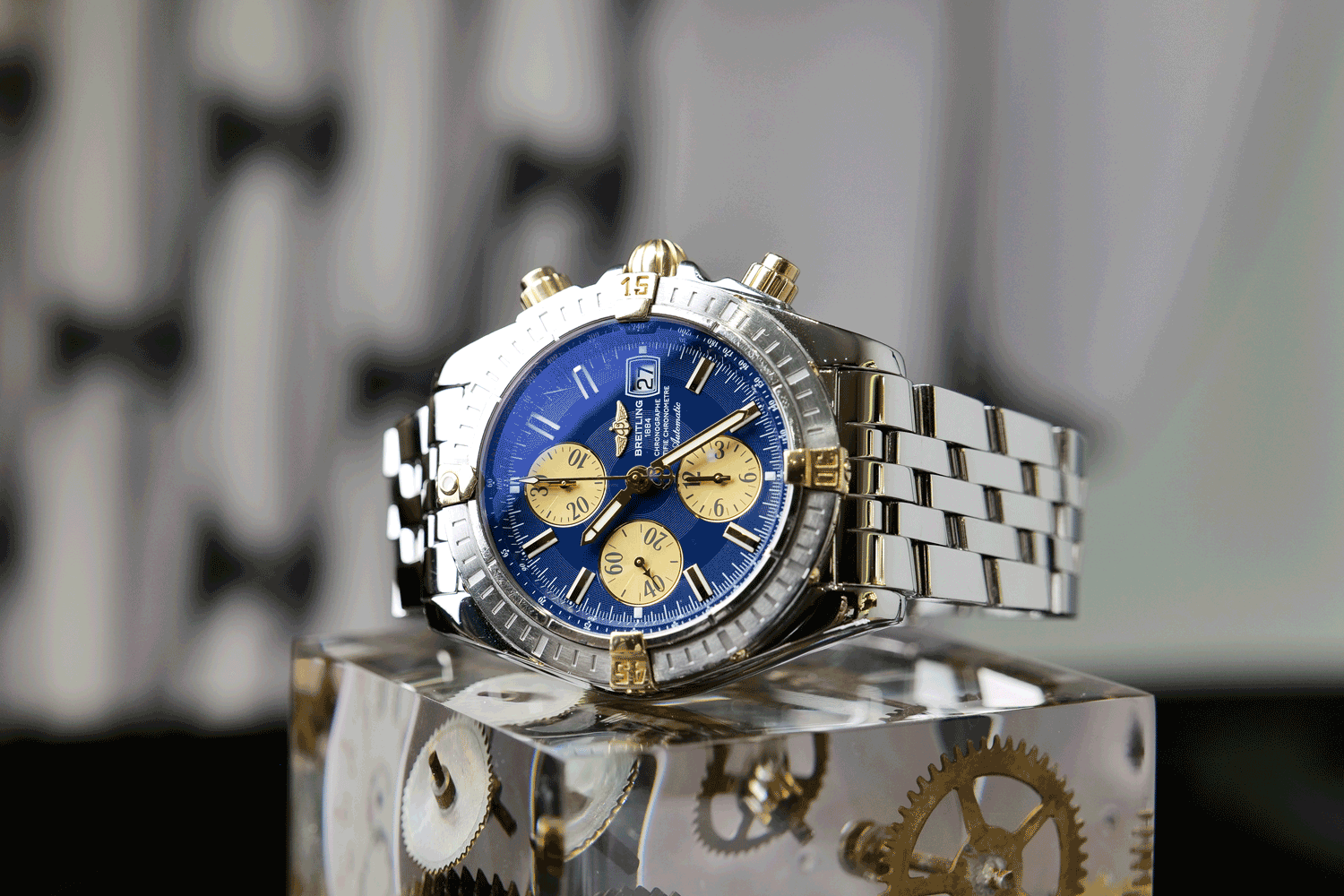 PRE-OWNED Breitling Chronometer Evolution 44mm Gold & Steel B13356
