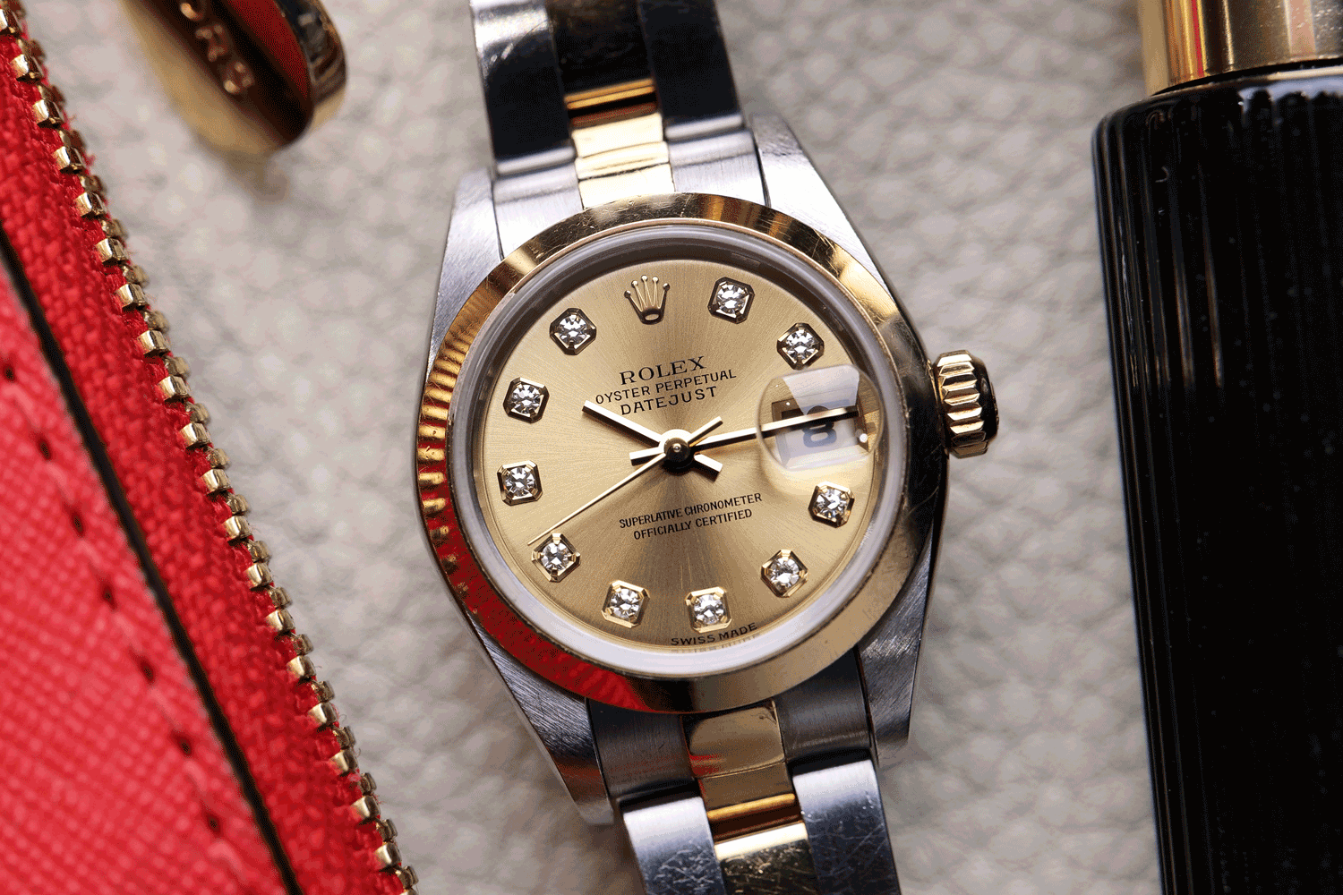 PRE-OWNED Rolex Lady Datejust 26mm 79163