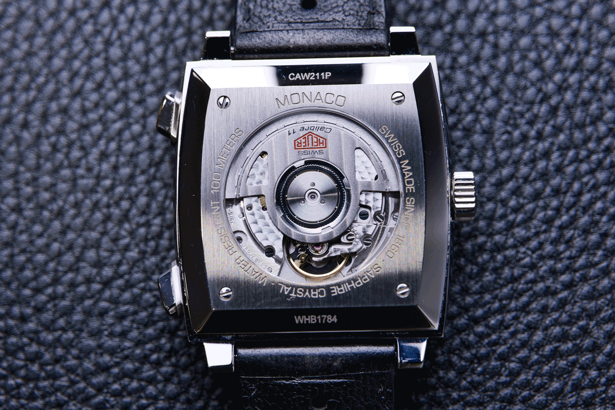 PRE-OWNED TAG Heuer Monaco Calibre 11 CAW211P.FC6356