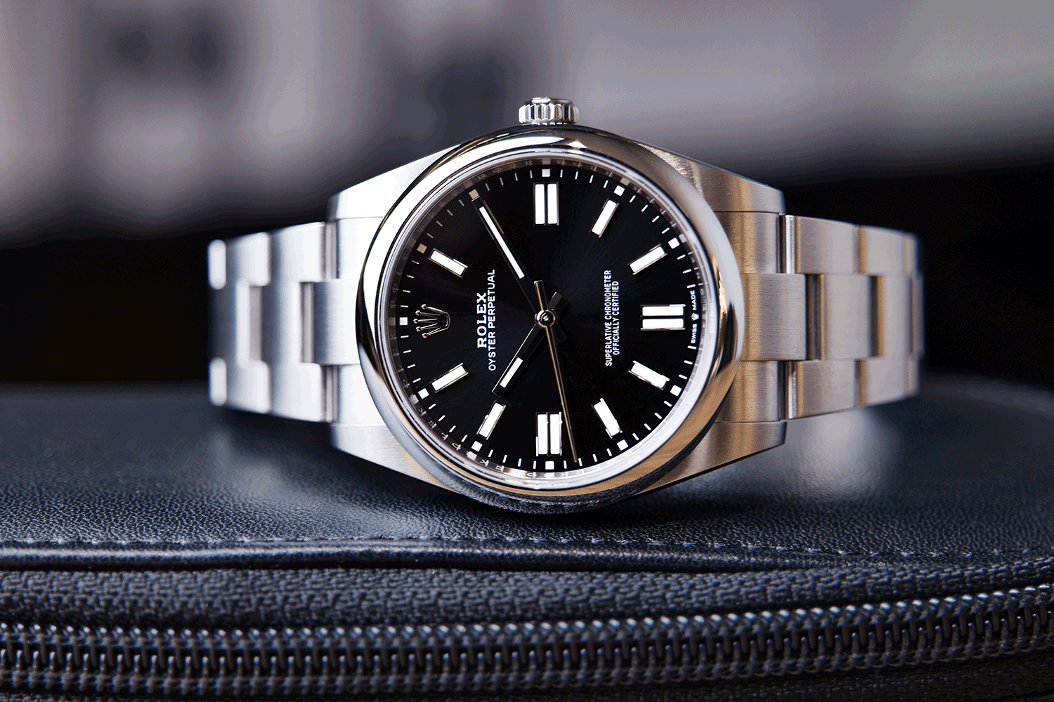 SÅLD - BEGAGNAD Rolex Oyster Perpetual 41 124300