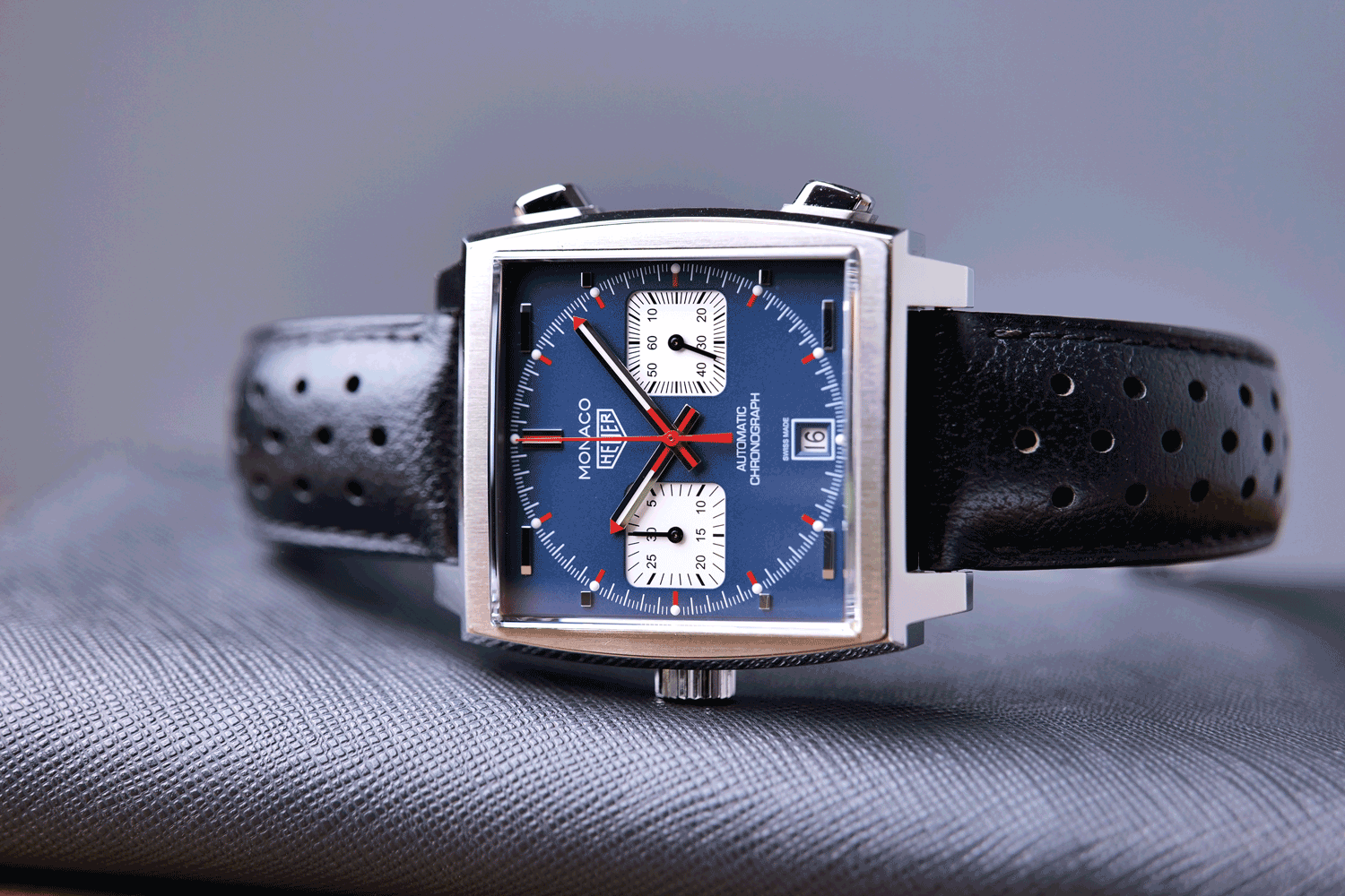 PRE-OWNED TAG Heuer Monaco Calibre 11 CAW211P.FC6356