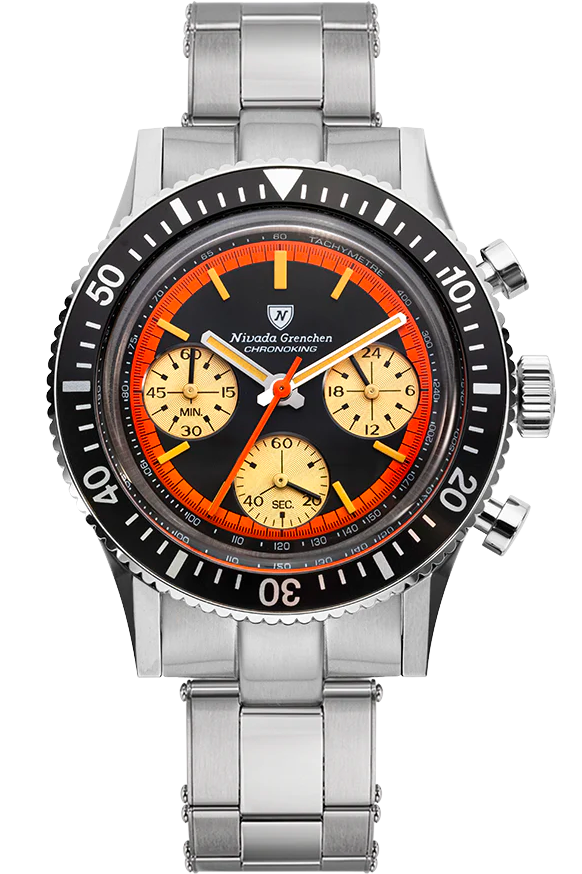 Nivada Grenchen "Paul Newman", Orange Oyster 87034Q08