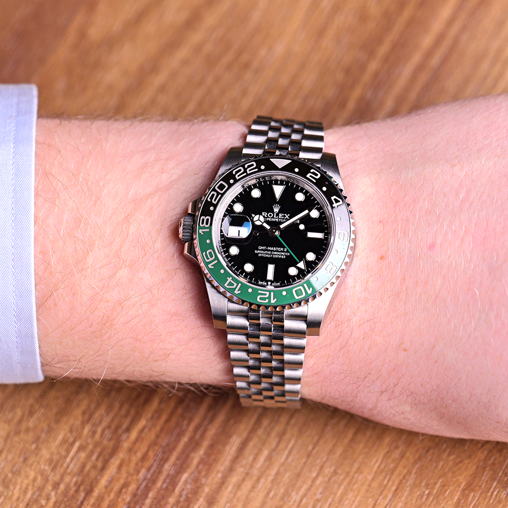 PRE-OWNED Rolex GMT-Master II \"Lefty\" 126720VTNR