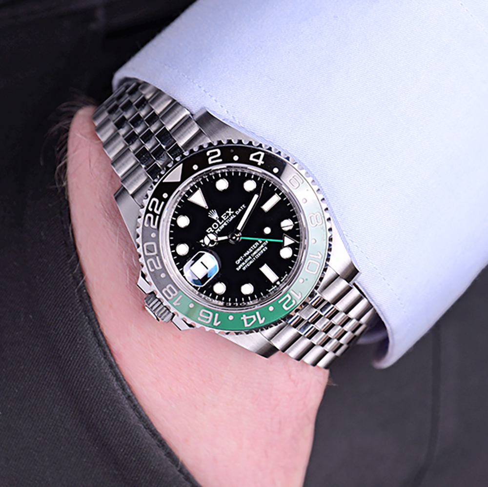 PRE-OWNED Rolex GMT-Master II \"Lefty\" 126720VTNR