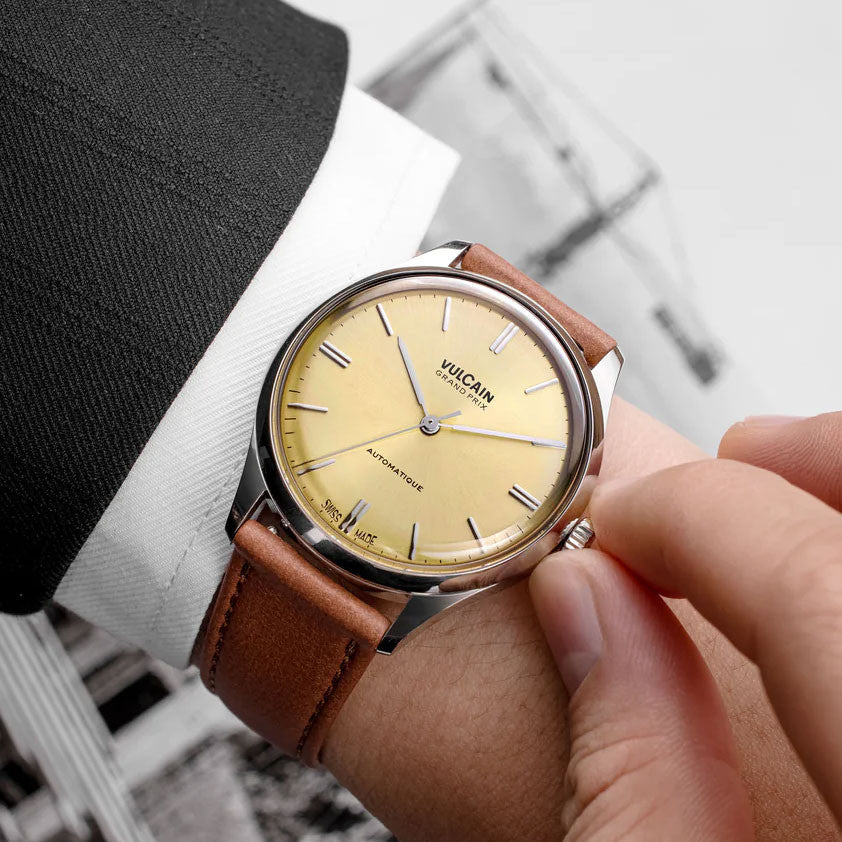 Vulcain Grand Prix Champagne 39mm 670171A70.BAC20