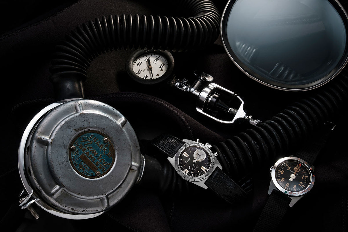 Aquastar 2022 Deepstar Chronograph Svart