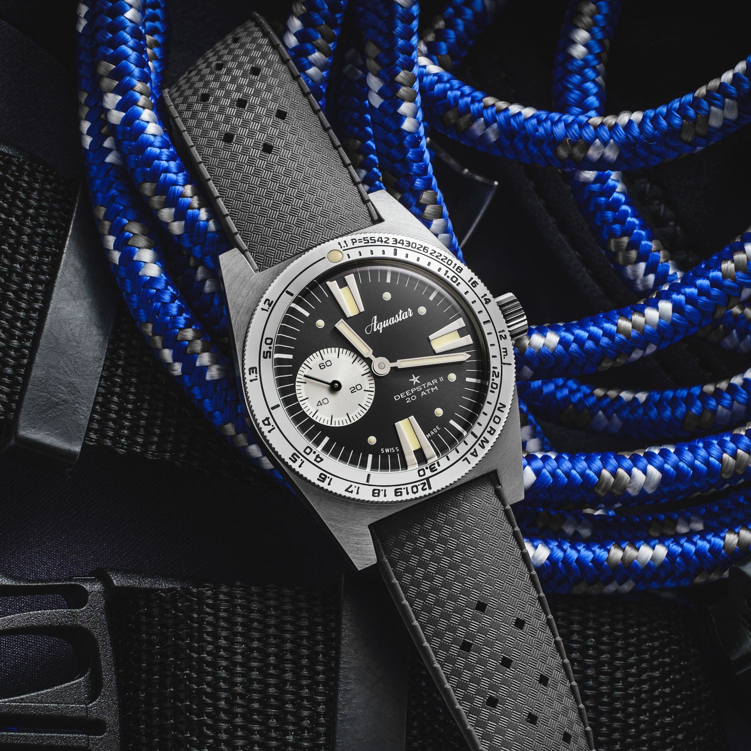 Aquastar Deepstar II Steel Gray & BOR-länk