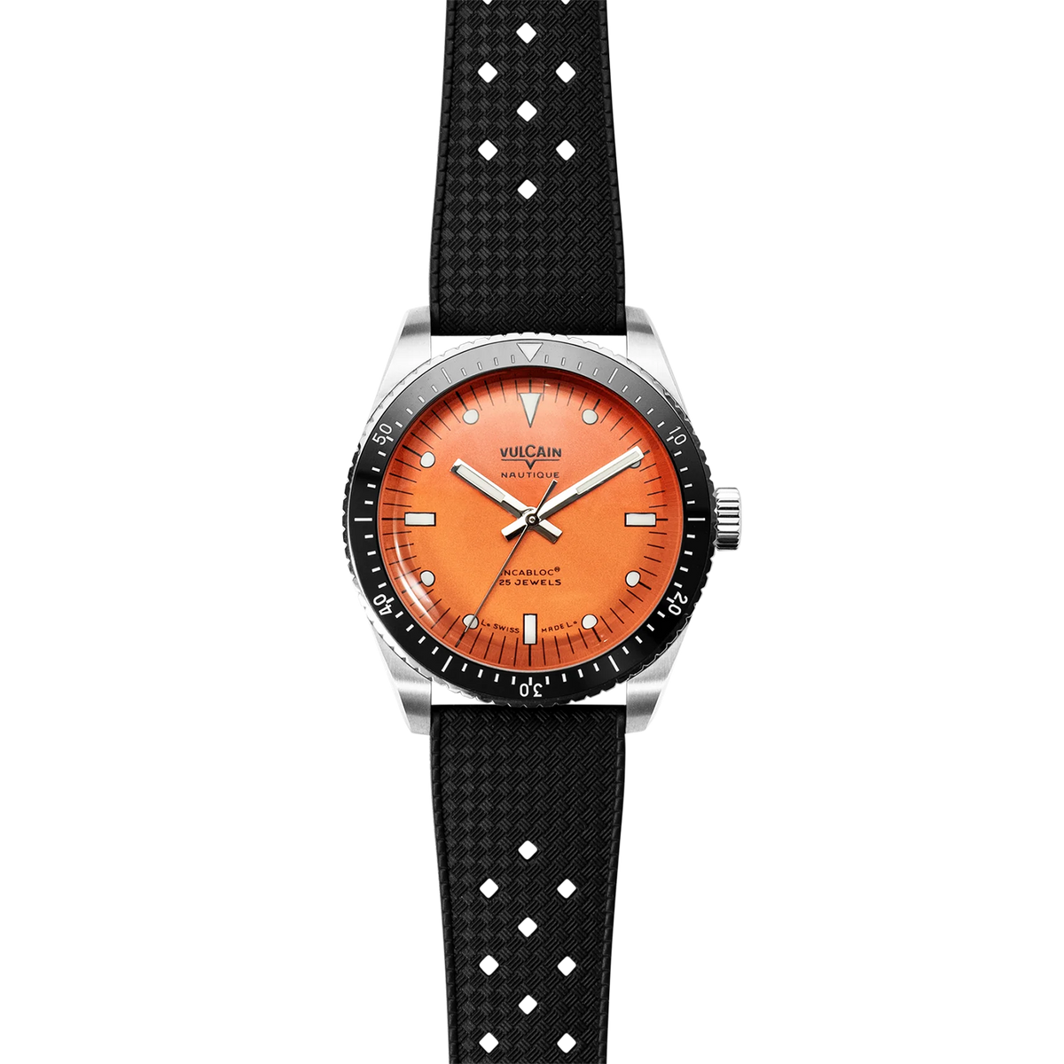 Vulcain Skindiver Nautique Orange 660170A67.BAR200