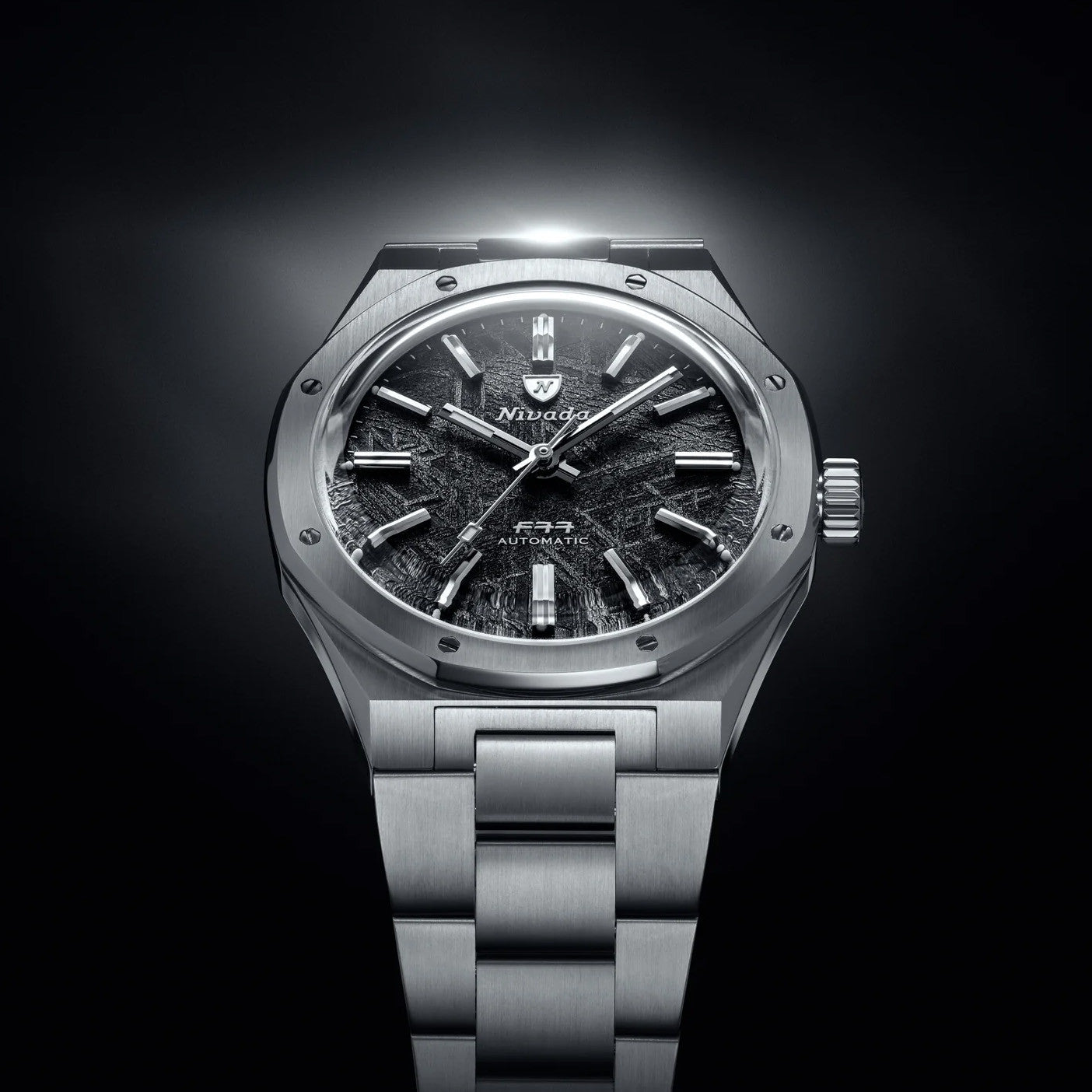 Nivada Grenchen F77 Titanium Météorite