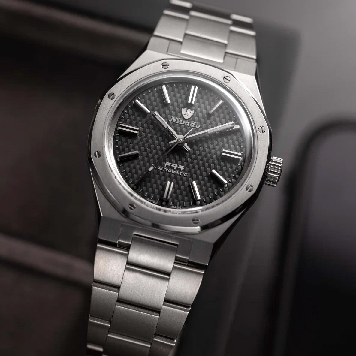 Nivada Grenchen F77 Titanium Anthracite
