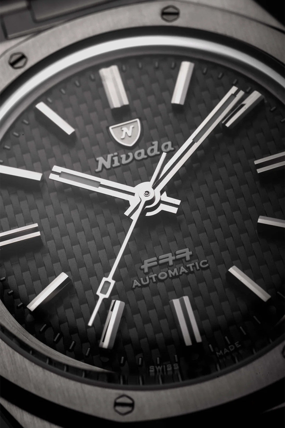 Nivada Grenchen F77 Titanium Anthracite