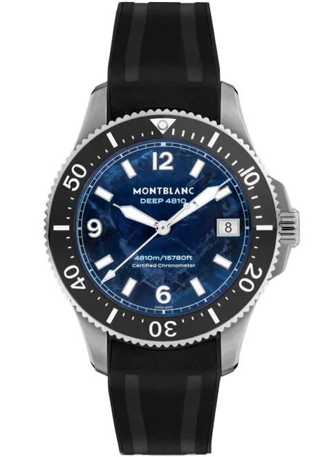 Montblanc Iced Sea 0 Oxygen Deep 4810 Blå