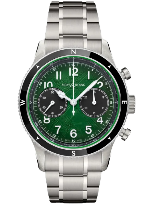 Montblanc 1858 Automatic Chronograph 0 Oxygen Green