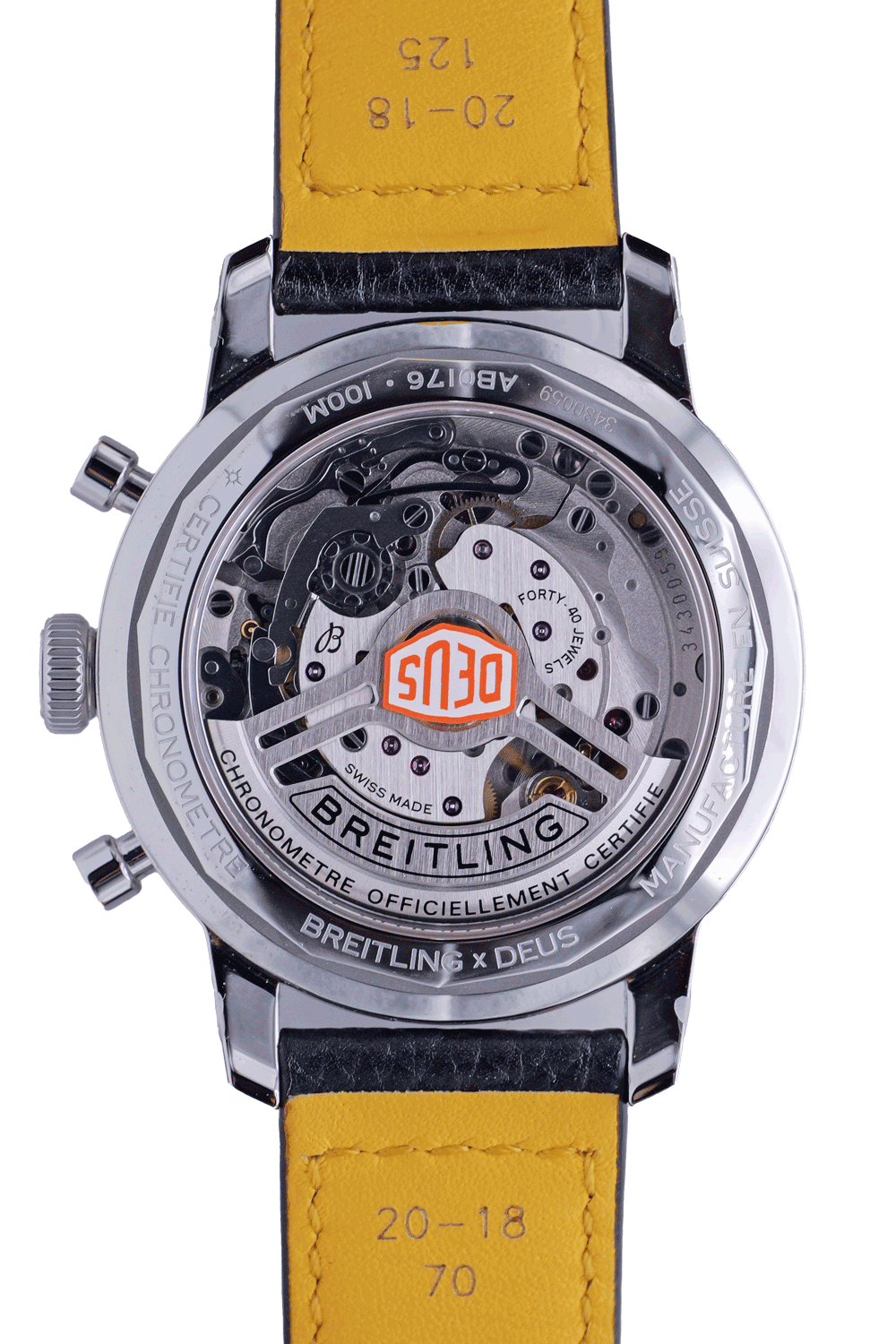 BEGAGNAD Breitling Top Time "Deus" AB0176