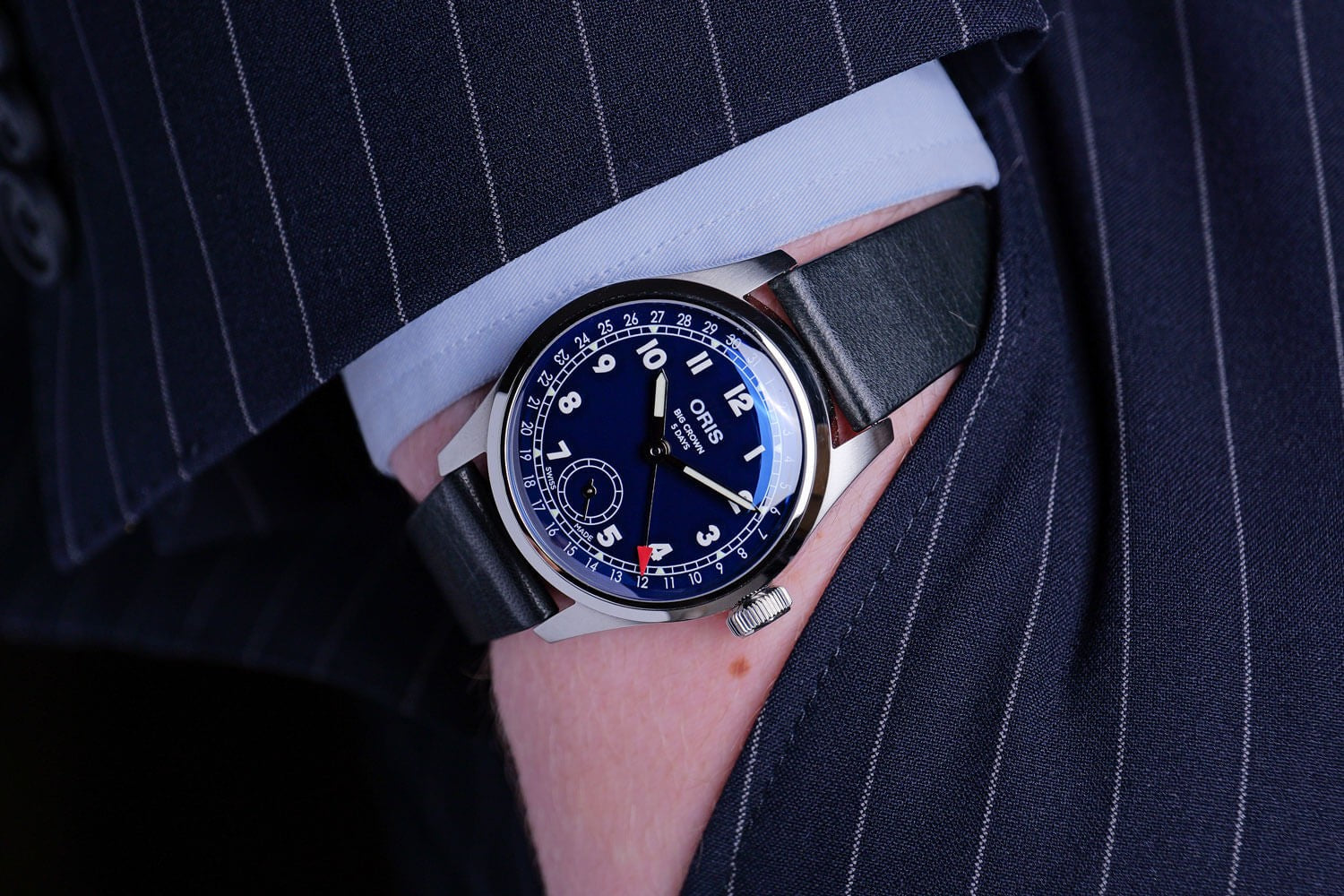 BEGAGNAD Oris Big Crown Pointer Date Caliber 403 - 40377764