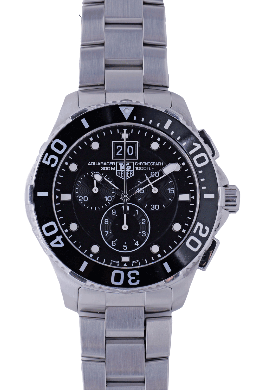 PRE-OWNED Tag Heuer Aquaracer 43mm CAN1010