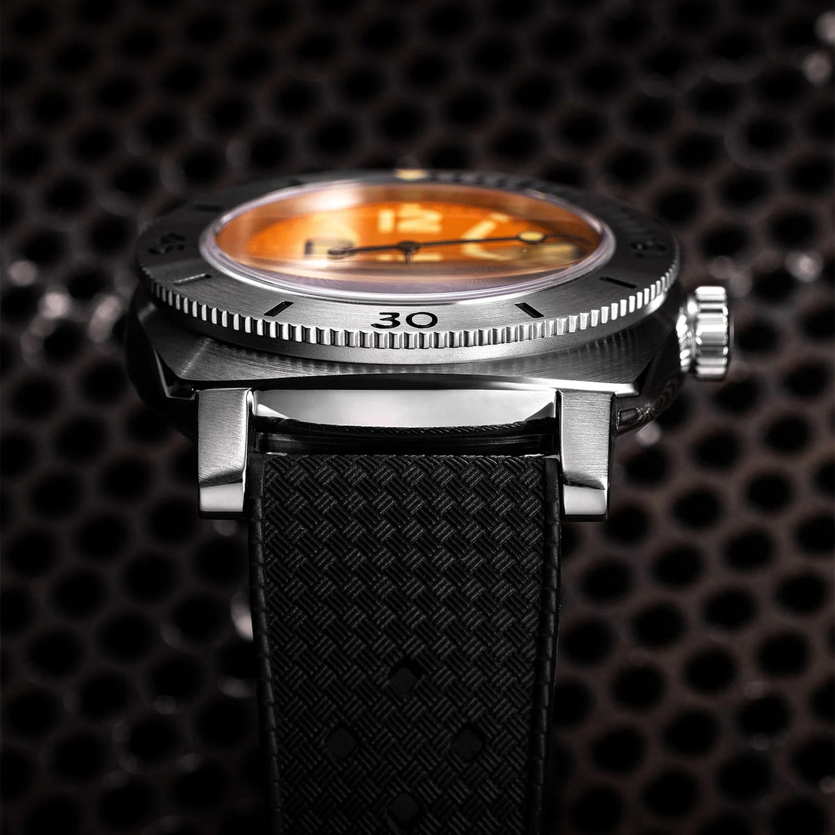 Nivada Grenchen Depthmaster Orange 14127A01