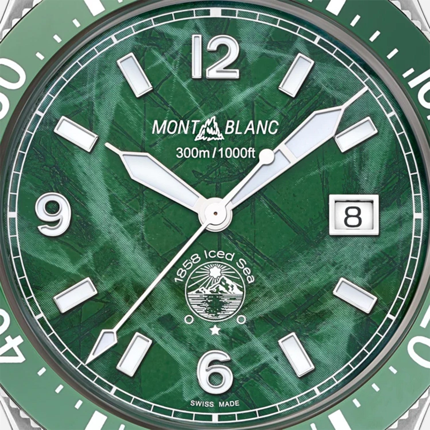 Montblanc 1858 Iced Sea Automatic Date MB129765