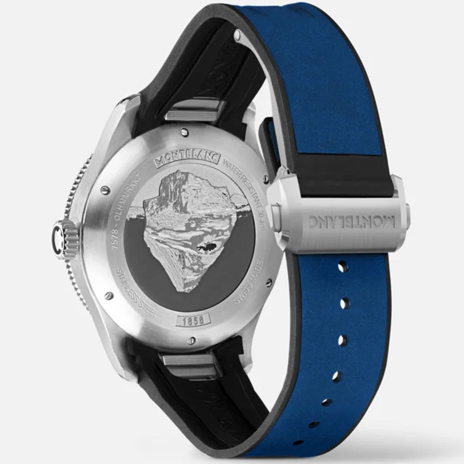 Montblanc 1858 Iced Sea Automatic Date MB129370