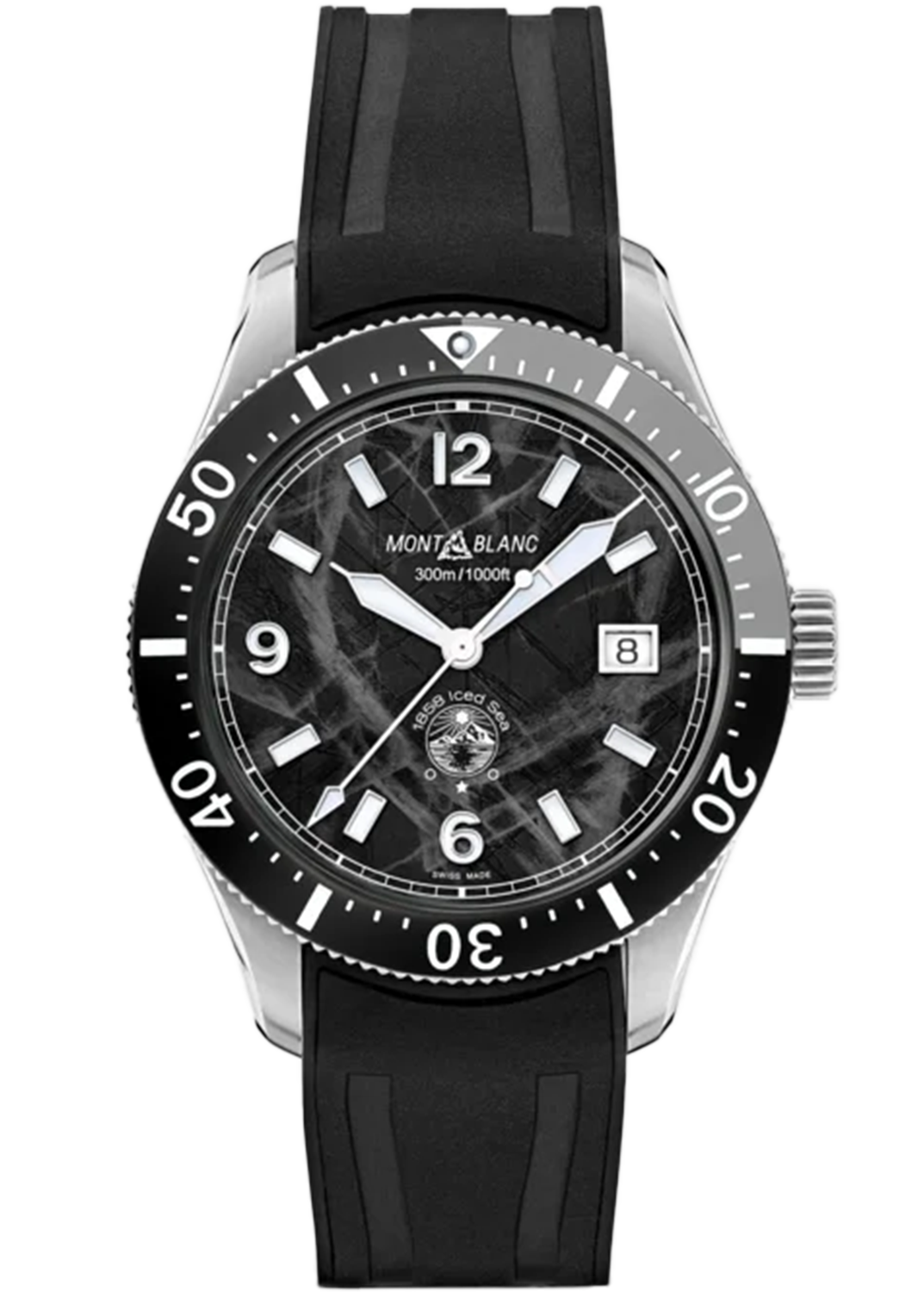 Montblanc 1858 Iced Sea Automatic Date MB129372