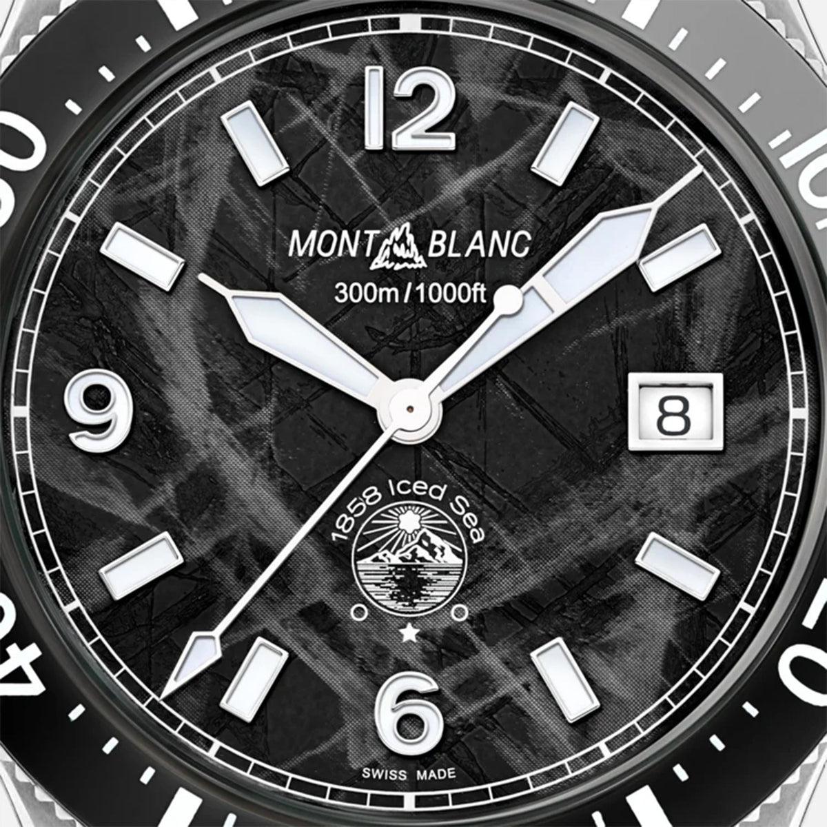 Montblanc 1858 Iced Sea Automatic Date MB129372