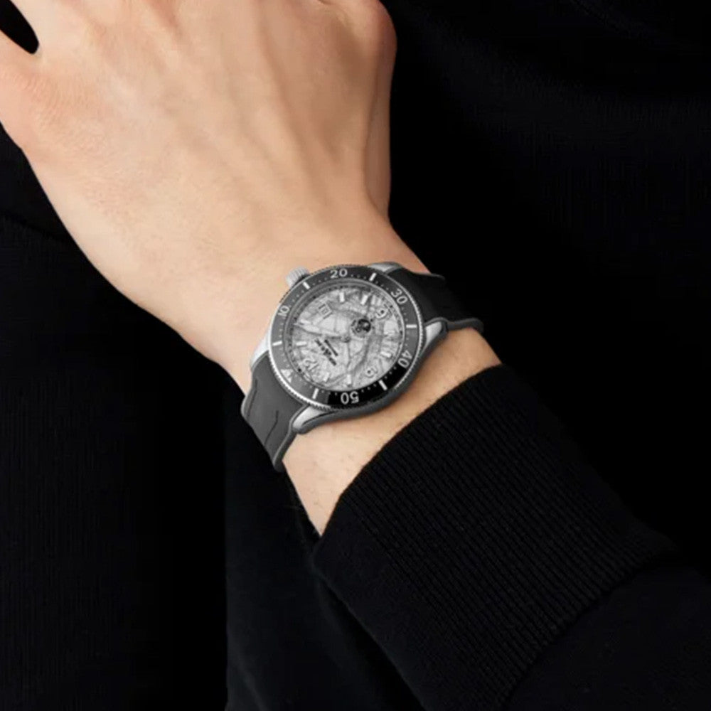 Montblanc 1858 Iced Sea Automatic Date MB130807