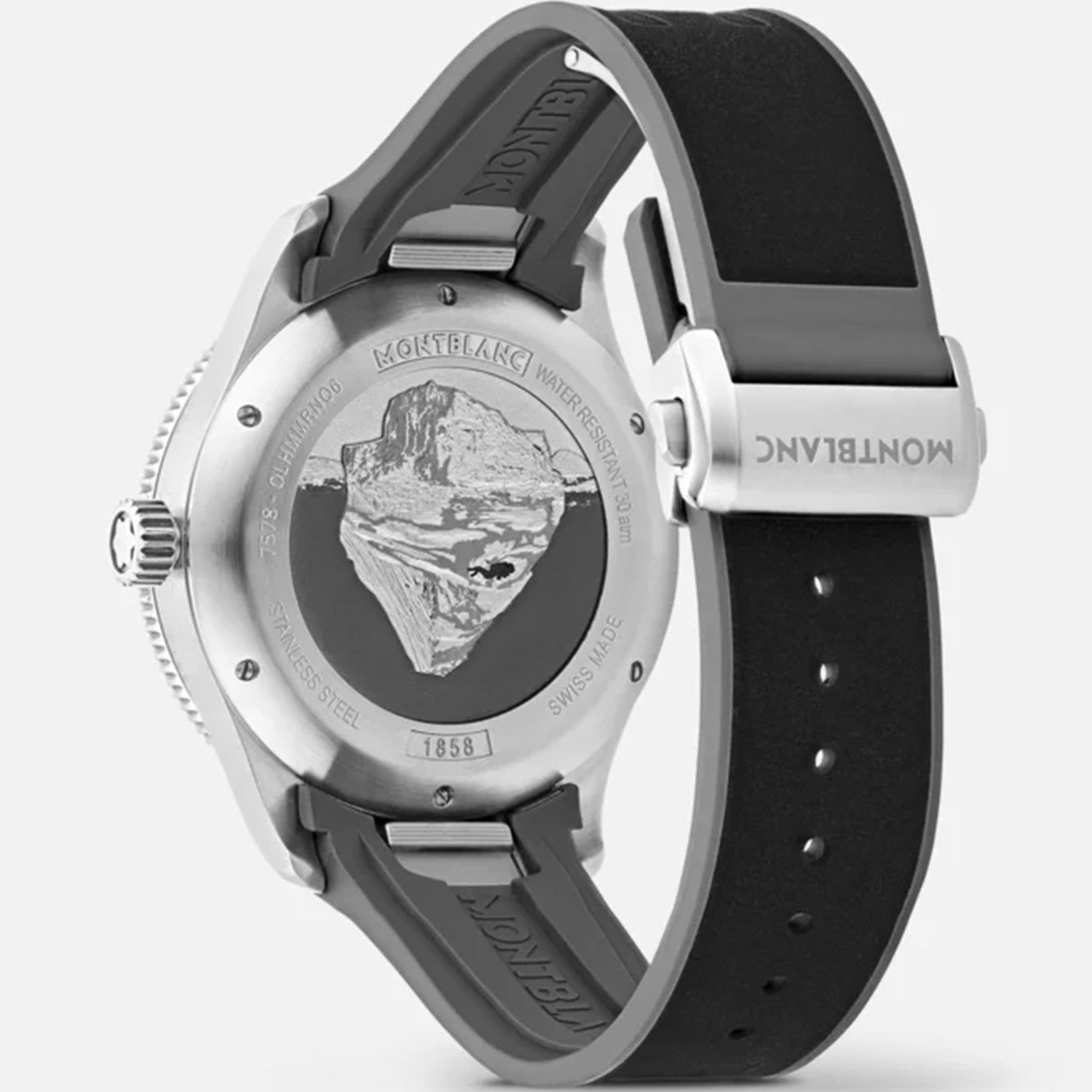 Montblanc 1858 Iced Sea Automatic Date MB130807