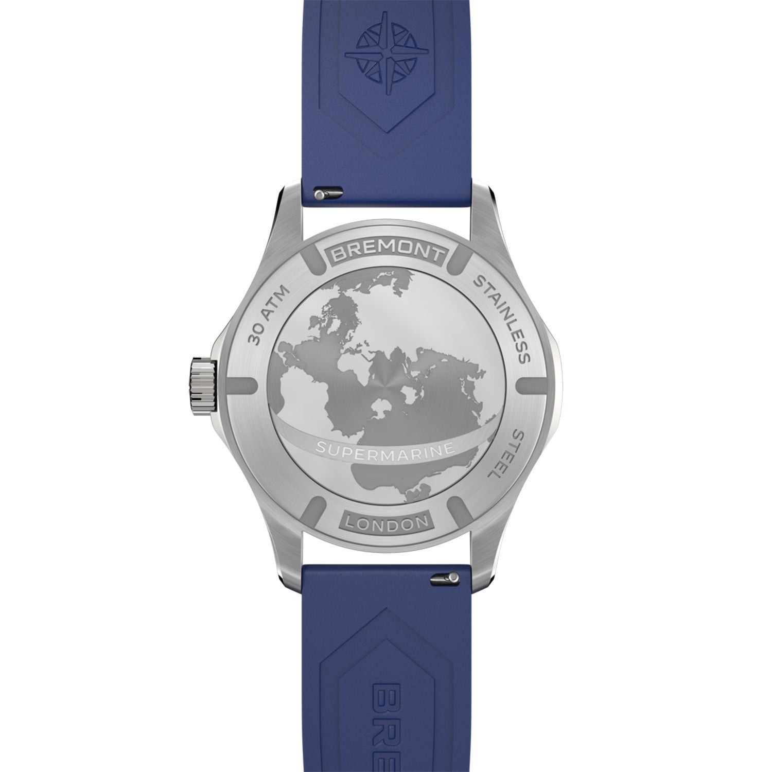 Bremont Supermarine 300M Blue & Rubber SM40-ND-SS-BL-R-S