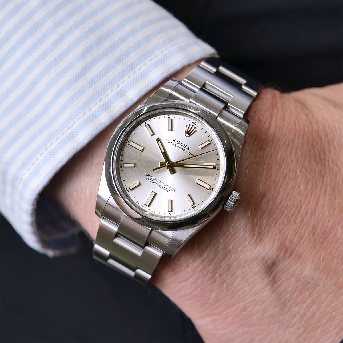 PRE-OWNED Rolex Oyster Perpetual 124200
