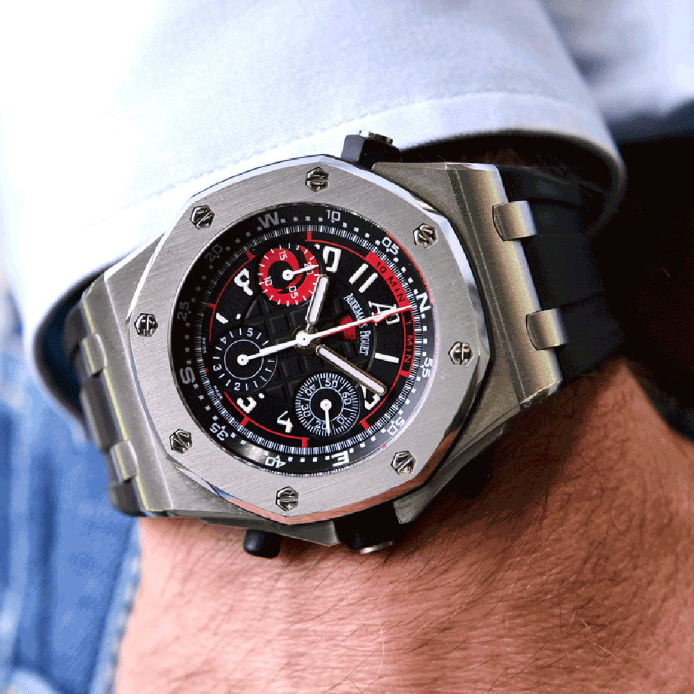 PRE-OWNED Audemars Piguet Royal Oak Offshore Alinghi Polaris Limited 26040ST.OO.D002CA.01