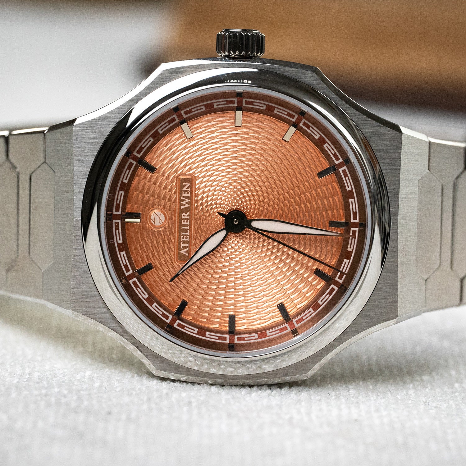 Atelier Wen Perception XIA lax- och stållänkarmband