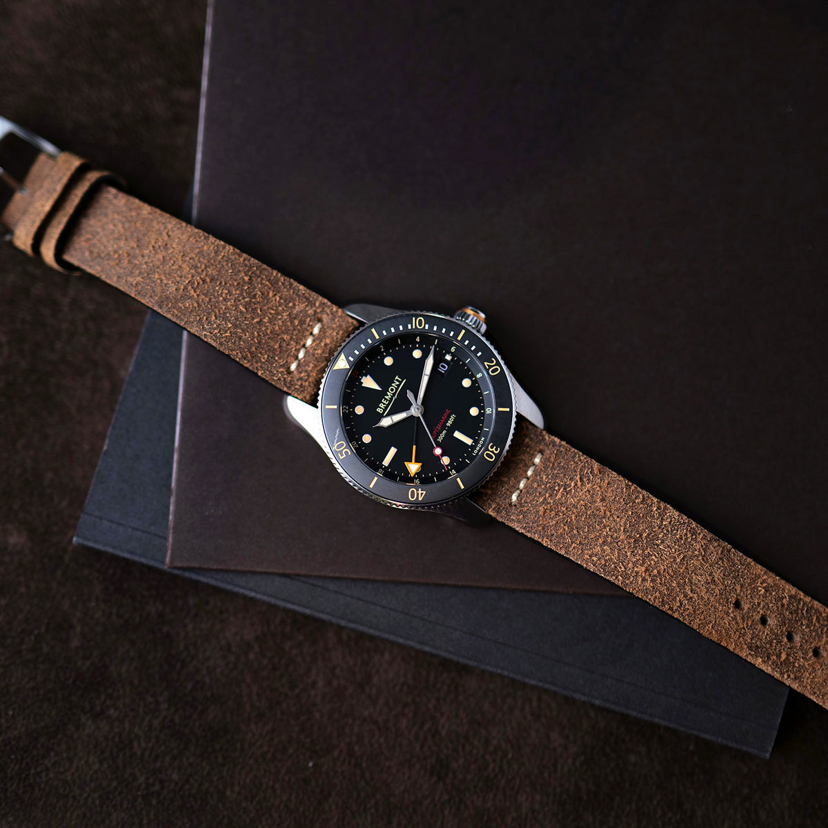 PRE-OWNED Bremont Supermarine S302 40mm S302-BK-R-S