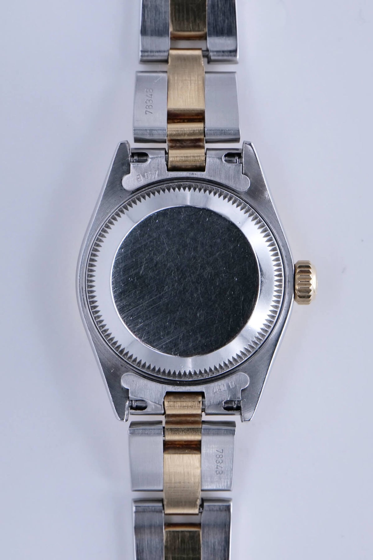 BEGAGNAD Rolex Lady Datejust 26 mm gult guld och stål 69163
