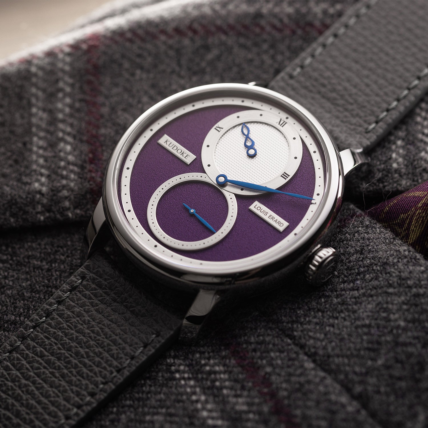 Louis Erard X Kudoke Le Régulateur Purple 85237AA46.BVA173