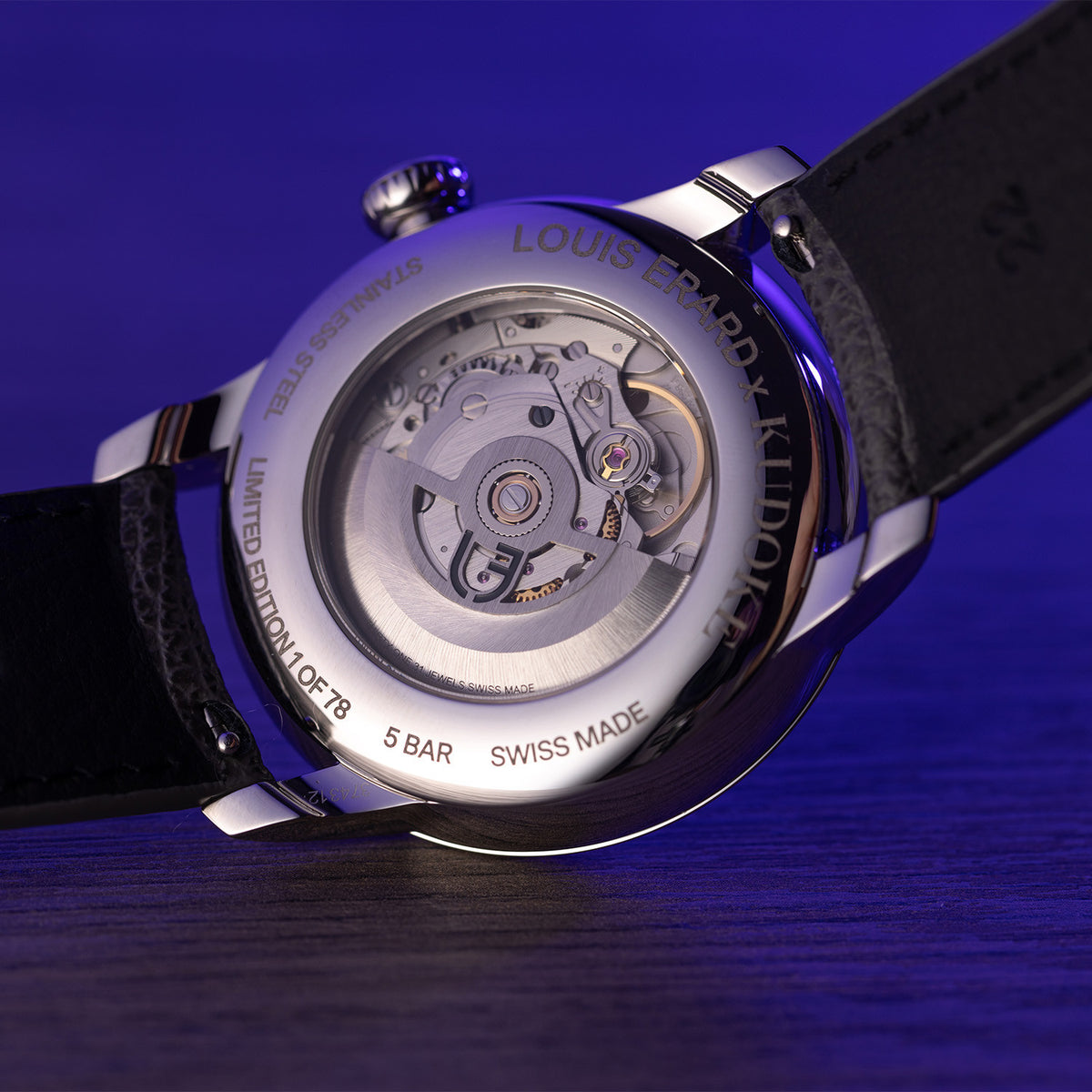 Louis Erard X Kudoke Le Régulateur Purple 85237AA46.BVA173