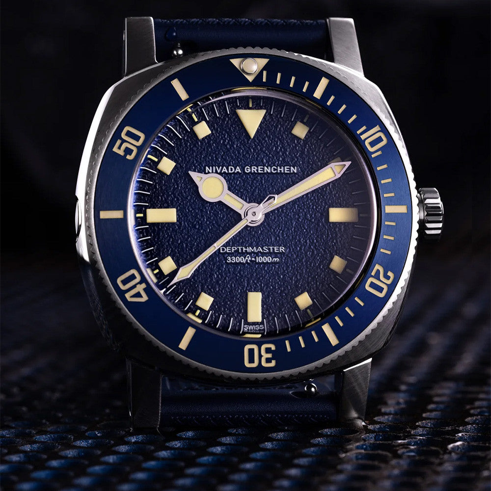 Nivada Grenchen Depthmaster Big Blue Limited Edition 14129A24