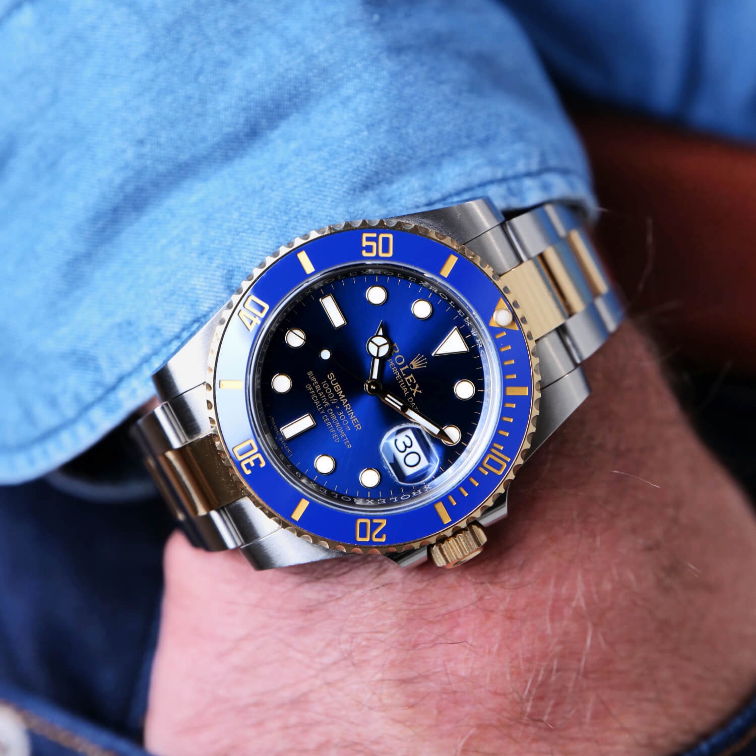 BEGAGNAD Rolex Oyster perpetual Date Submariner 116613LB
