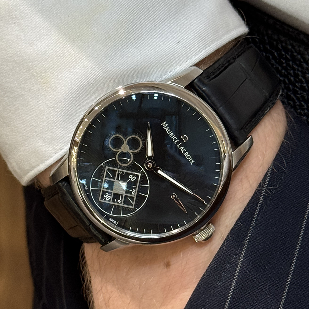 PRE-OWNED Maurice Lacroix Masterpiece MP7158-SS001-900