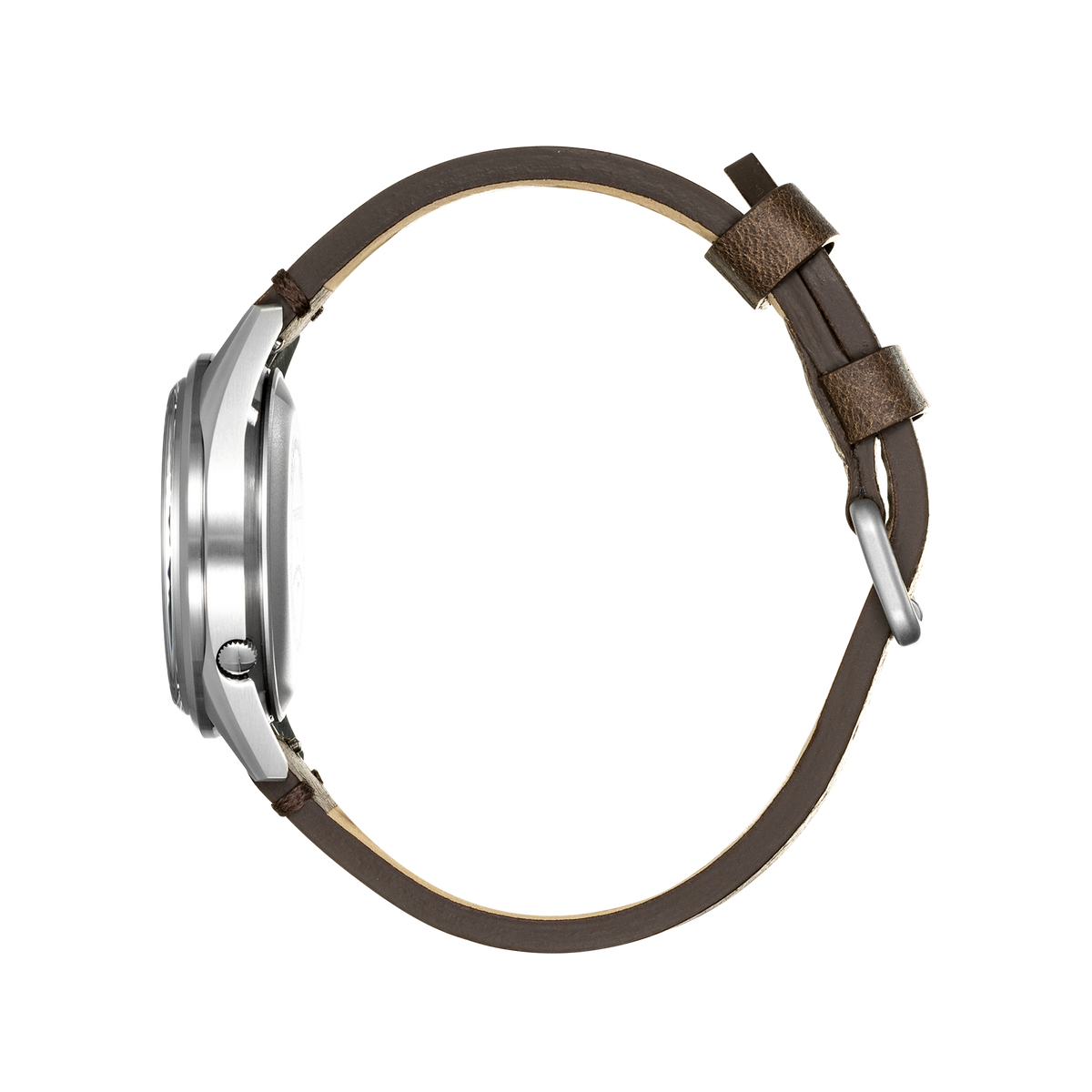 Praesidus Rec Spec Khaki Brown 38 mm brunt läder P-38-KTW-BRCK1